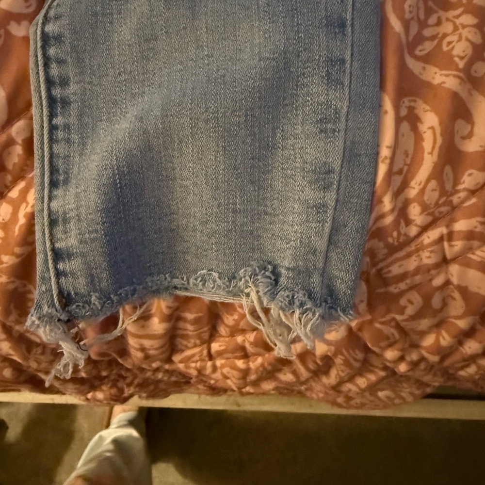 KanCan Sky Blue Denim with Contrast Stitching - Picture 2 of 6
